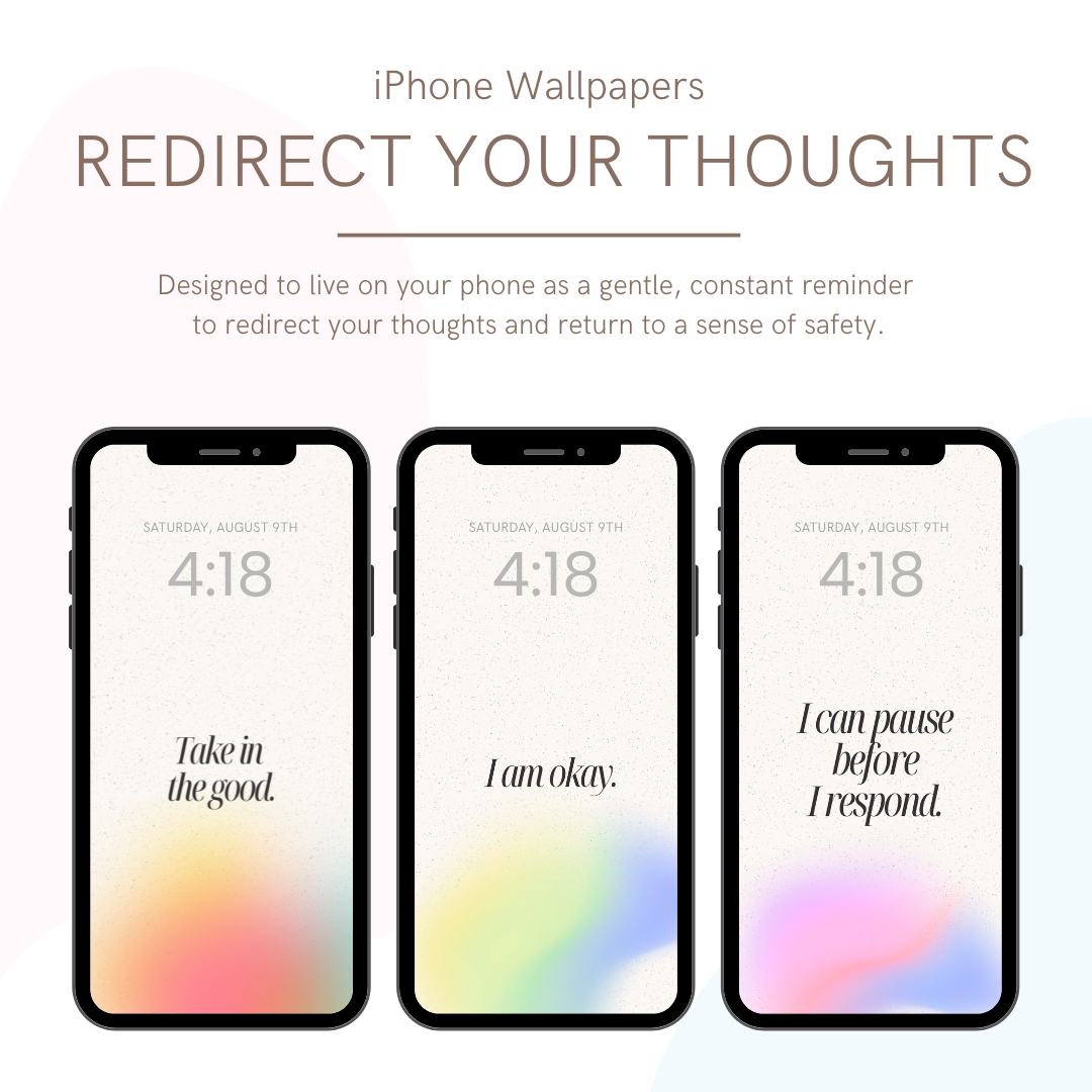 Redirect Your Thoughts —  iPhone Wallpapers