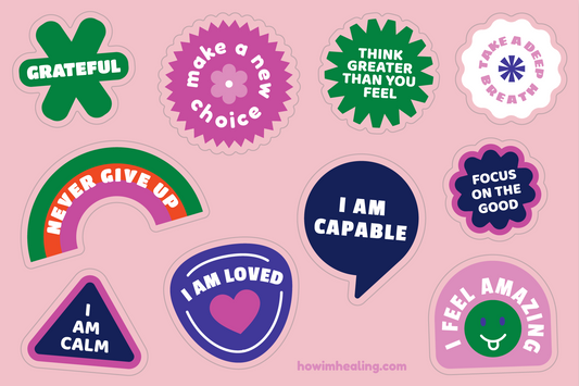 Redirect Your Thoughts Sticker Sheets