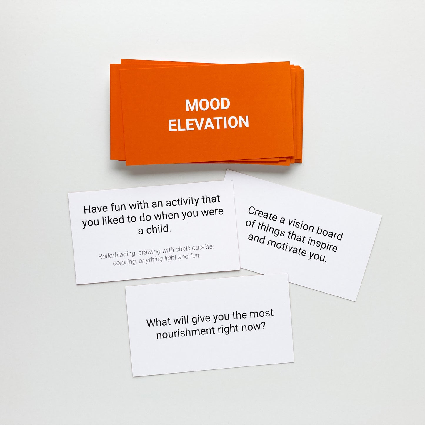 How I'm Healing Brain Retraining Practice Cards. Mood Elevation cards pictured