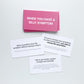 How I'm Healing Brain Retraining Practice Cards. When You Have a Silly Symptom cards pictured